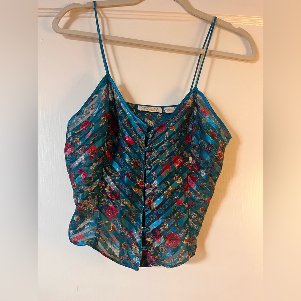 Vintage 90s Gold Label Victoria Secrets Corset Tank
